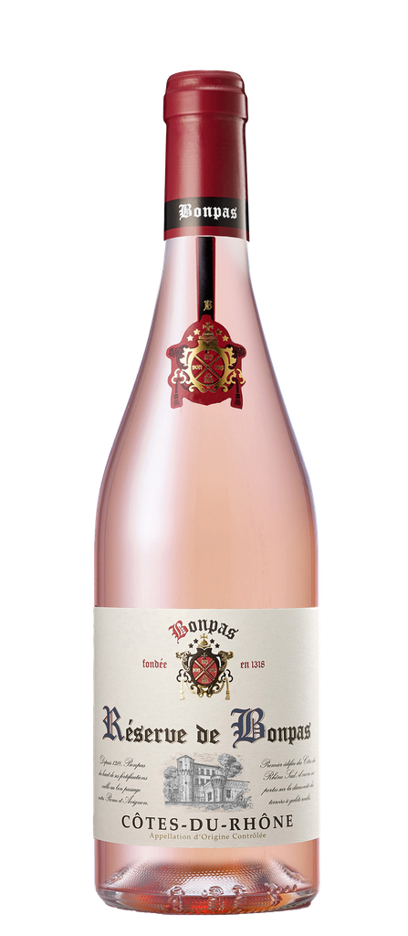 RESERVE DE BONPAS Côtes du Rhône AOP Rosé 75 cl