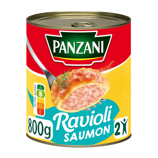 [3261055952127] PANZANI Ravioli de salmão 800 g