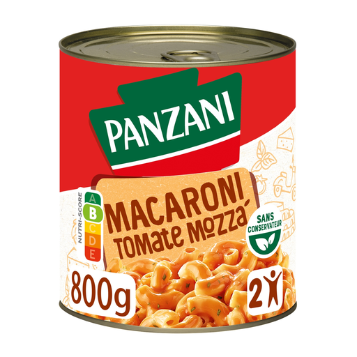 [3261055954961] PANZANI Macarrão e Tomates Mozzarella 800 g