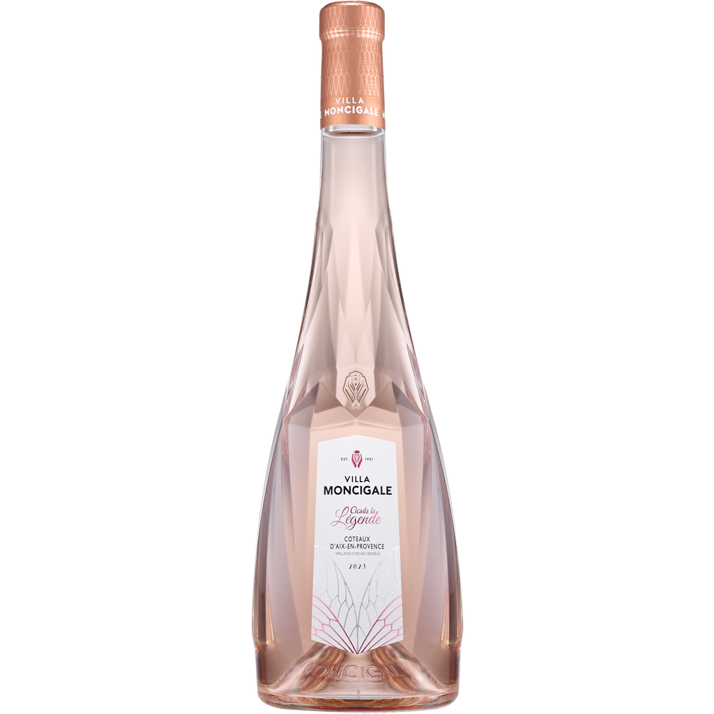 VILLA MONCIGALE Coteaux d'Aix-en-Provence AOP, Cicada la Légende, vin rosé 75 cl