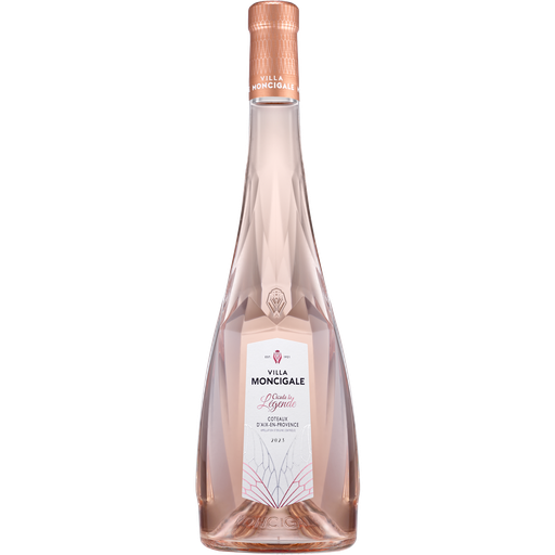 [3262850048510] VILLA MONCIGALE Coteaux d'Aix-en-Provence AOP, Cicada la Légende, vino rosado 75 cl