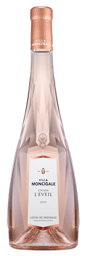 [3262850048558] VILLA MONCIGALE Cicada L'Eveil Côtes de Provence AOP Rosé 75 cl