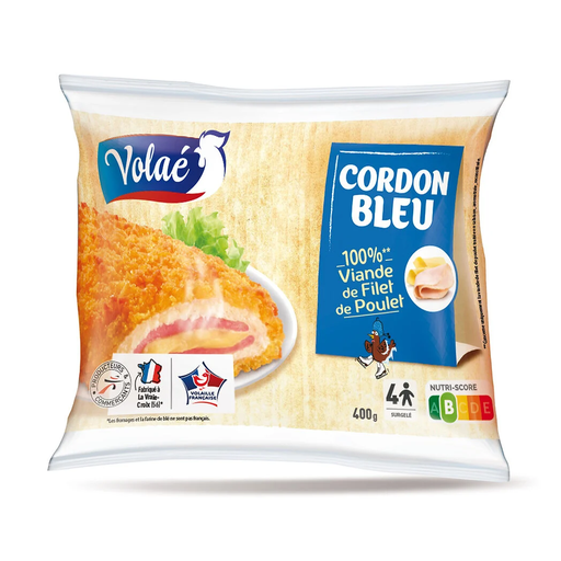 [3250391201327] VOLAÉ Cordon bleu de poulet 400 g