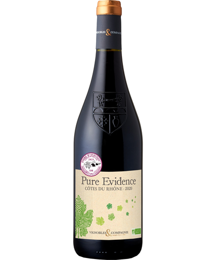 [3263810146031] PURE EVIDENCE Vino Tinto Côtes du Rhône AOP 2020 75 cl