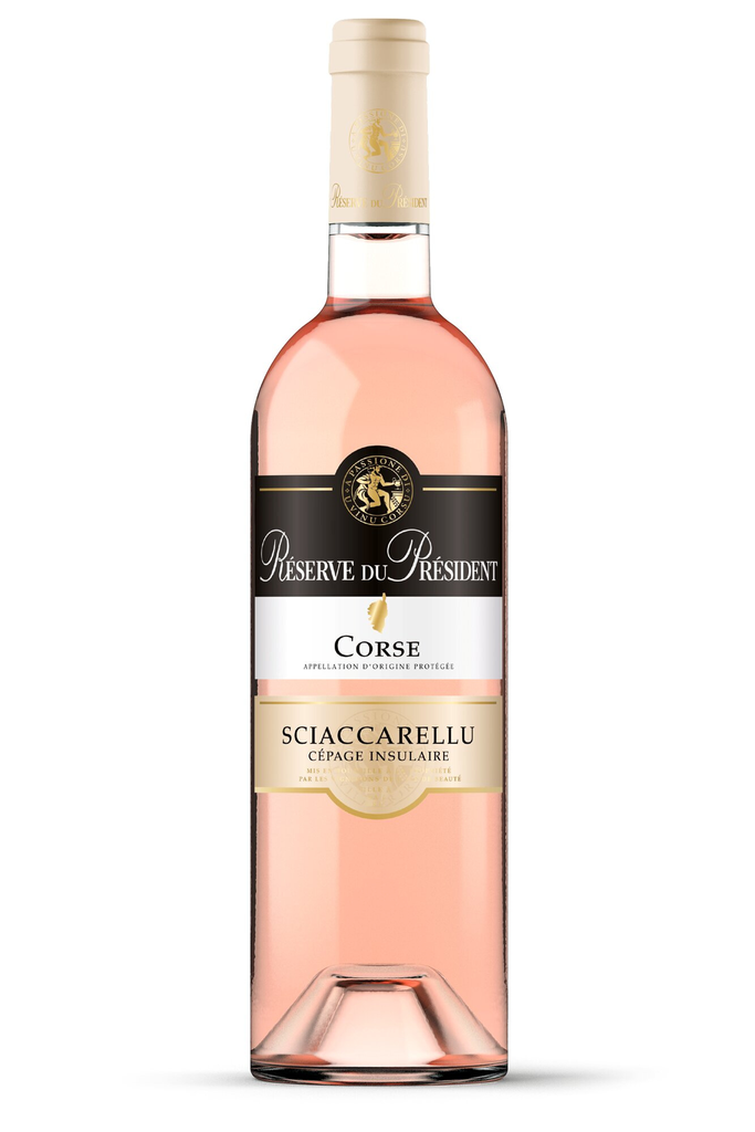 RESERVE DU PRESIDENT Vino rosado AOP Corse Sciaccrellu 0.75 L