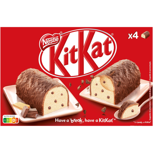 [3274664137502] KITKAT Frozen Yule Log 4 pieces 326 g