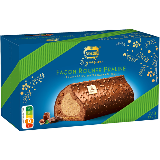 [3274664221287] NESTLE Signature tronco gelado estilo rocher praliné 511 g