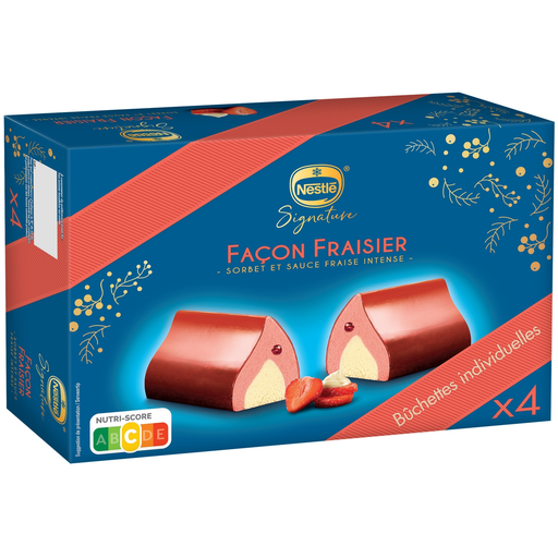 [3274664221300] NESTLE Troncos gelados signature estilo fraisier 310 g