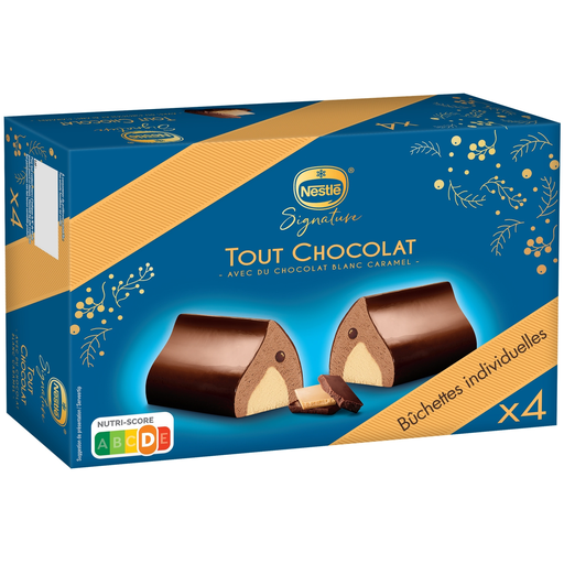 [3274664221331] NESTLE Signature Bûchettes glacées individuelles tout chocolat 310 g