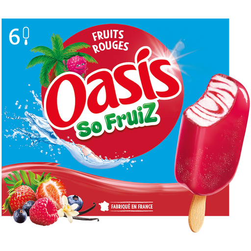 [3274664261405] OASIS So Fruiz Gelado de Frutos Vermelhos Coração de Baunilha 6
