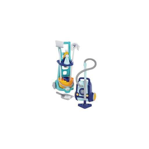 [3280250027706] ECOIFFIER Chariot Ménage + Aspirateur A Partir De 3 Ans