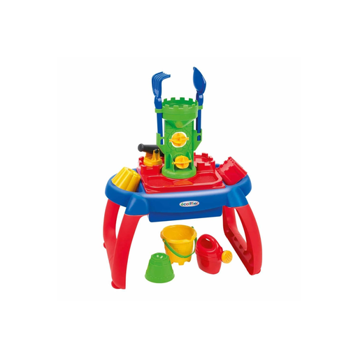 [3280250046004] ECOIFFIER Table sable et eau pirate (moule château fort) - 1 unité