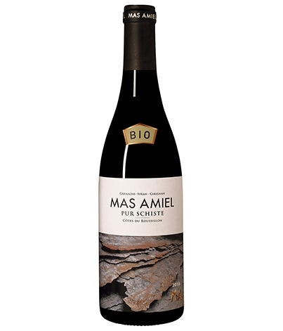 [3281540120244] MAS AMIEL Pur Schiste BIO 2018 Côtes-du-Roussillon AOP Rouge 75 cl