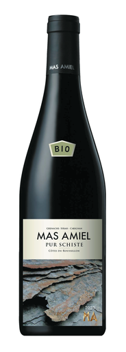 [3281540120268] MAS AMIEL Pur Schiste BIO 2020 Côtes-du-Roussillon AOP Rouge 75 cl