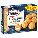 TIPIAK Gougères à la truffe d'été emmental mozzarella brie 110 g