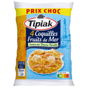 TIPIAK Coquilles fruits de mer sauce beurre persillé 360g