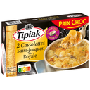 TIPIAK Cassolettes Saint-Jacques à la royale 110 g