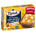 TIPIAK Cod and Scallop Crumble with Sun-Ripened Vegetables 2x125g