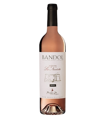 [3285650212486] DOMAINE DE LA NARTETTE Moulin de La Roque, 2018 Bandol AOP Rosé 75 cl