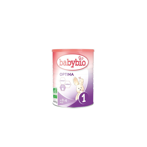 [3288131590318] BABYBIO Lait Optima 1 Formule 2020 Premium 400 g