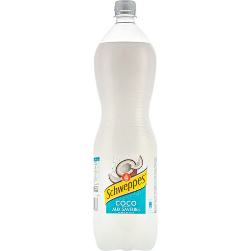 [3292091000374] SCHWEPPES Bebida Gaseificada Refrescante Sabor Coco 1,5 L