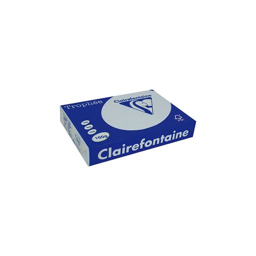 [3329680001709] CLAIREFONTAINE A4 Pastel Blue Paper Ream Trophée 160g 250 Sheets