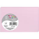 CLAIREFONTAINE Cartes Pollen Rose dragée 8,2x12,8cm 25 unités 210g