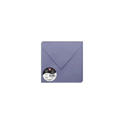 [3329680051933] CLAIREFONTAINE Square Envelopes 165x165mm Pollen Myosotis 20 Units