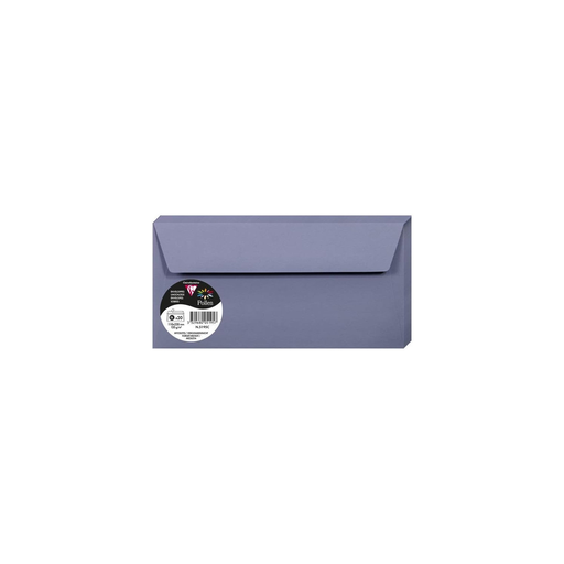 [3329680051957] CLAIREFONTAINE Envelopes DL Format 110x220mm Myosotis 20 Units