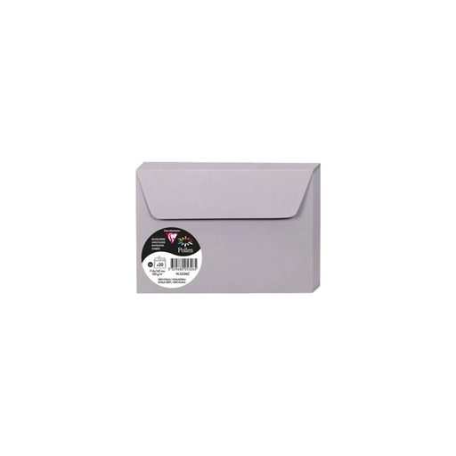 [3329680053265] CLAIREFONTAINE Pollen Koala Grey Envelopes C6 Format 114x162mm 20 Units