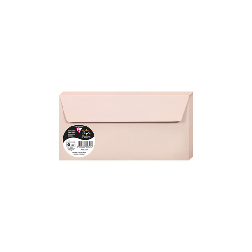 [3329680053456] CLAIREFONTAINE Envelopes DL Format 110x220mm Opaline 20 Units