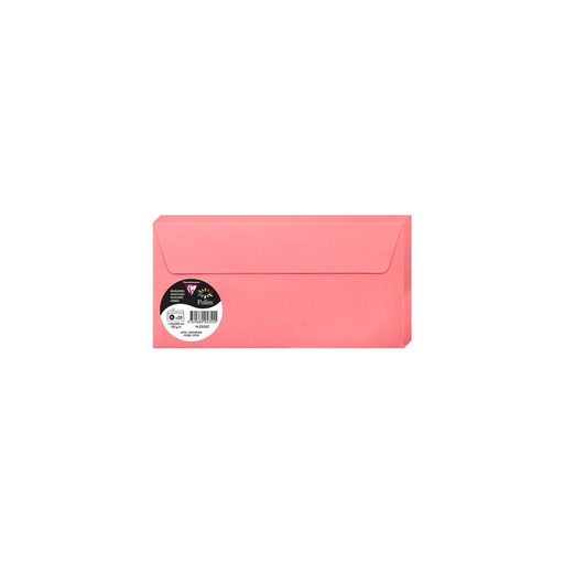 [3329680053555] CLAIREFONTAINE DL Envelopes 110x220mm Litchi 20 units