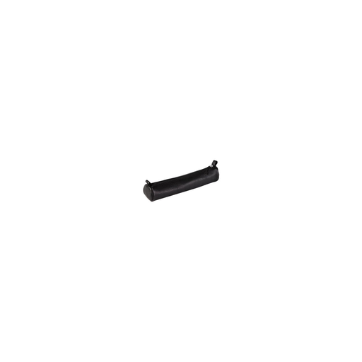 [3329680083279] CLAIREFONTAINE Lambskin Leather Pencil Case Ø3.5x18cm Black
