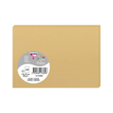 CLAIREFONTAINE Cartes Pollen Caramel 110x155mm 25 unités