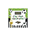 CLAIREFONTAINE Football Children's Birthday Invitation Cards and Envelopes, 10-pack