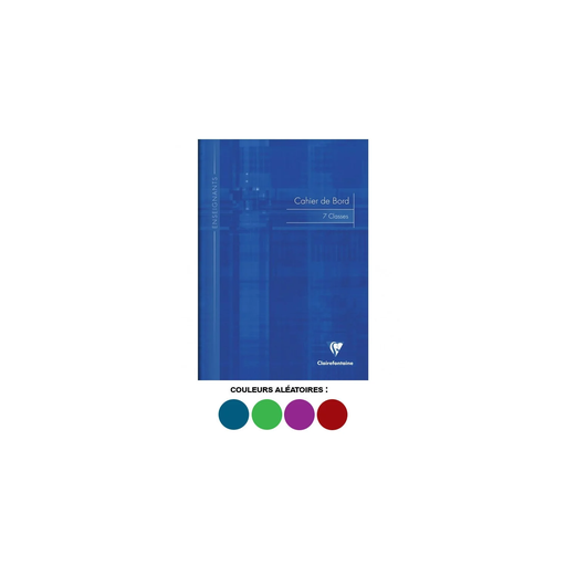 [3329680311907] CLAIREFONTAINE Teacher's Logbook A4 7 Classes 48 Pages