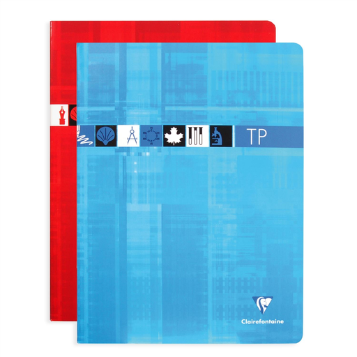 [3329680332704] CLAIREFONTAINE Practical Work Notebook 24x32cm 80 pages