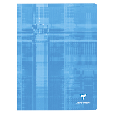 [3329680336009] CLAIREFONTAINE Stapled Notebook 24x32 96p Plain
