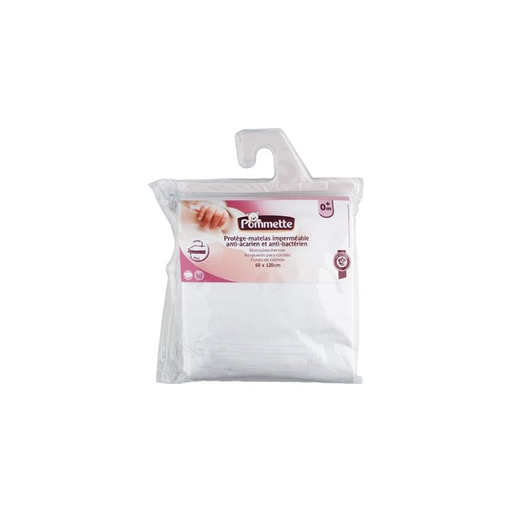 [3250391287765] POMMETTE Waterproof fleece mattress protector