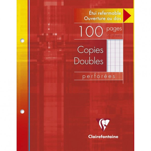 [3329680442106] CLAIREFONTAINE Papier à carreaux 4421C