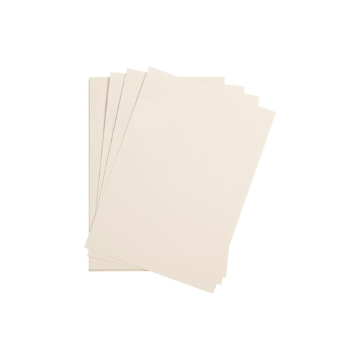 [3329680481754] CLAIREFONTAINE Papel de Desenho Liso Maya 25 Folhas A2 Marfim 270 g