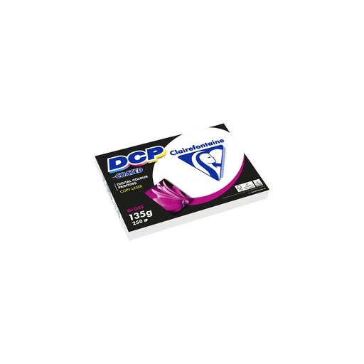 [3329680684100] CLAIREFONTAINE Resma De Papel A4 Branco 250 Folhas Brilhante Dcp 135 g