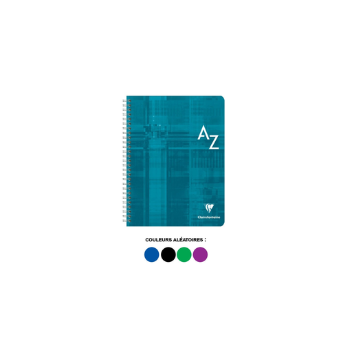 [3329680685992] CLAIREFONTAINE Address Book 9x14cm Small Squares 100 Pages