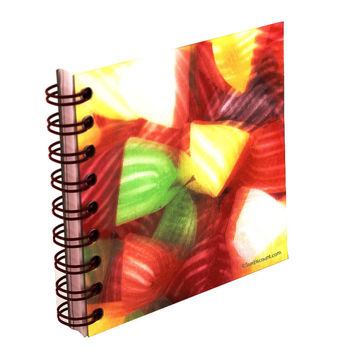 [3329680751376] CLAIREFONTAINE 3D Bonbons Notepad 12x12cm
