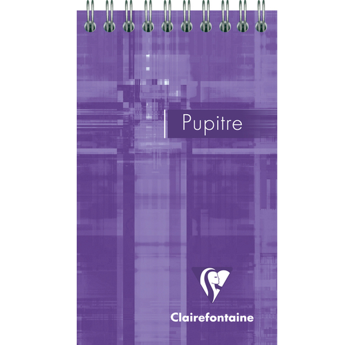[3329680862201] CLAIREFONTAINE Pupitre Notepad 8.5x14 160 Pages Grid