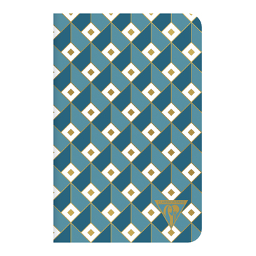 [3329681940069] CLAIREFONTAINE Neo Deco Collection Mi-Saison Notebook 11x17cm 96 lined pages assorted patterns