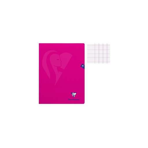 [3329683133117] CLAIREFONTAINE Mimesys Squared Notebook 24x32cm 48 Pages