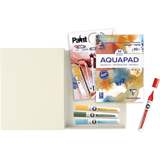 [3329689759038] CLAIREFONTAINE Competence Set Aqua Box A5