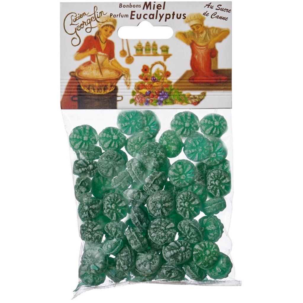 LUCIEN GEORGELIN Rebuçados aroma mel eucalipto 150 g