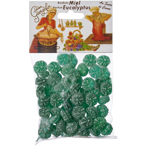 [3330720002013] LUCIEN GEORGELIN Bonbons arôme miel eucalyptus 150 g